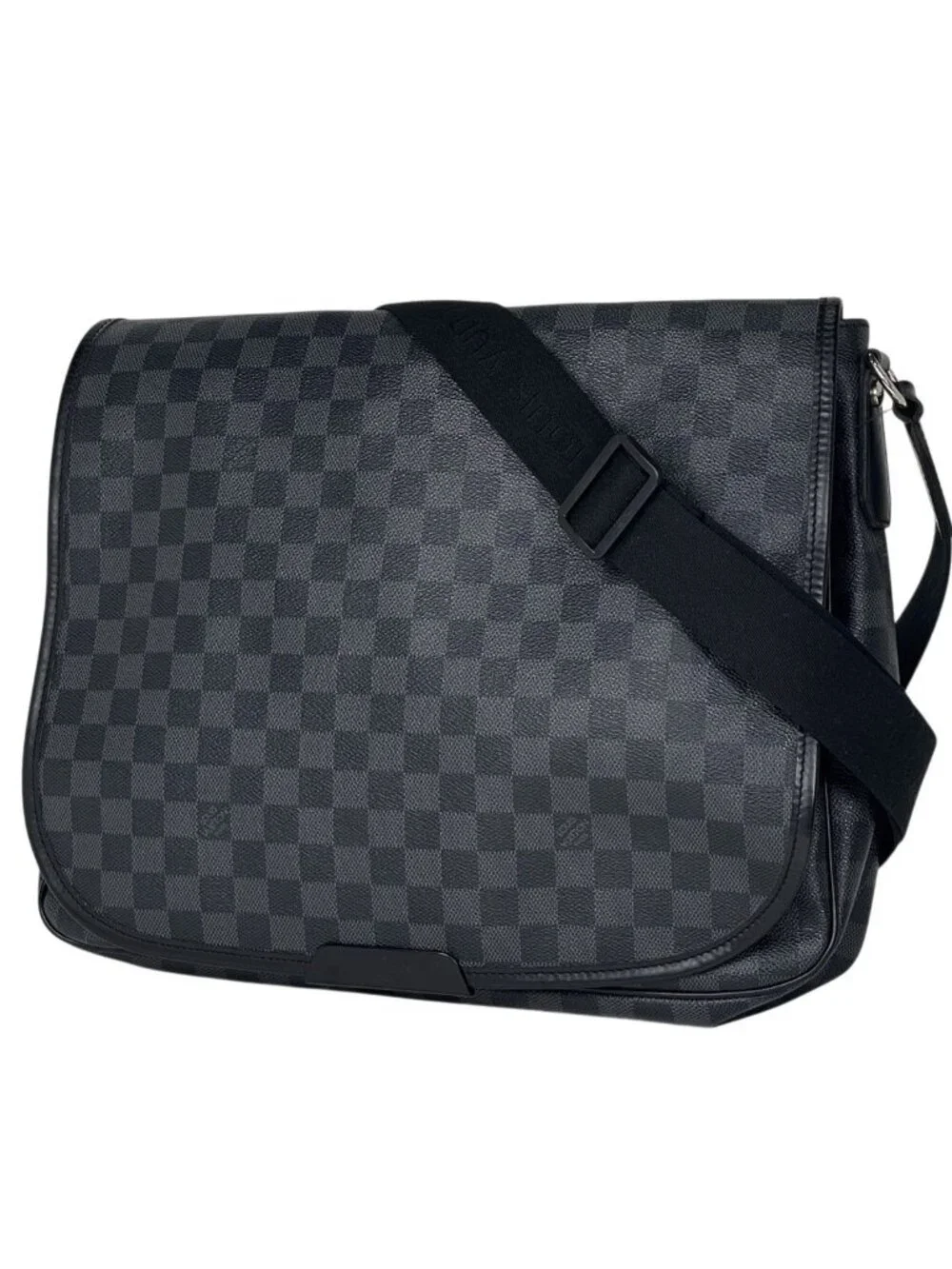 Louis Vuitton Daniel MM Messenger Bag Damier Graphite Noir